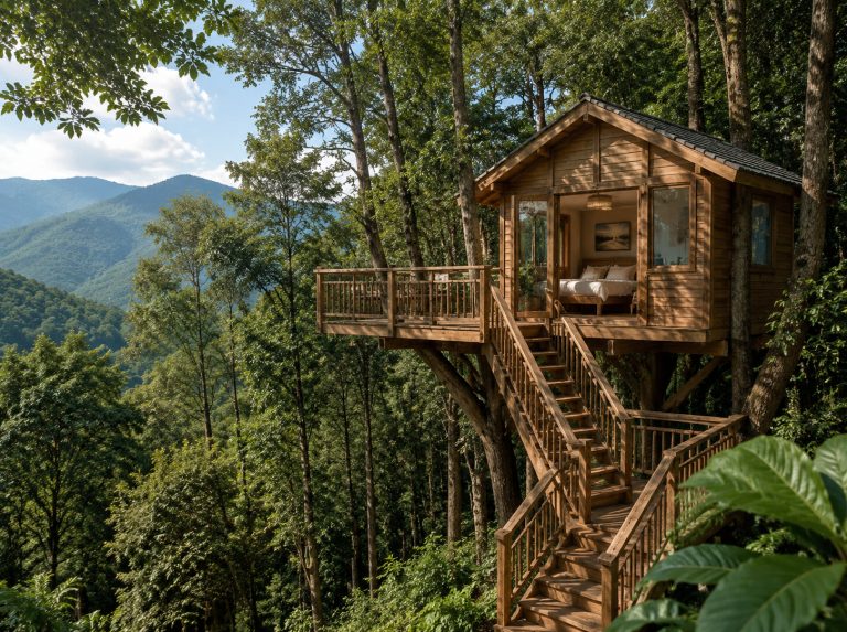 甘洛县景区悬空树屋